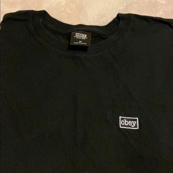 Obey Tops - Obey logo shirt